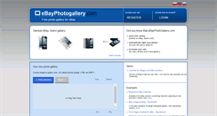 Desktop Screenshot of ebayphotogallery.com